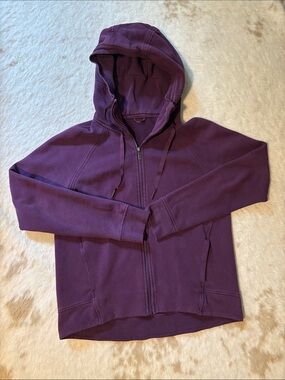 lululemon Scuba Full-Zip Hoodie Deep Plum